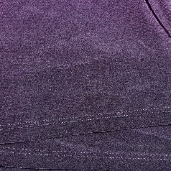 Y2K Maxi Dress Sleeveless Sz 4 Whimsigoth Dark Romantic Plum Ombre Fairy Vamp - Picture 11 of 11